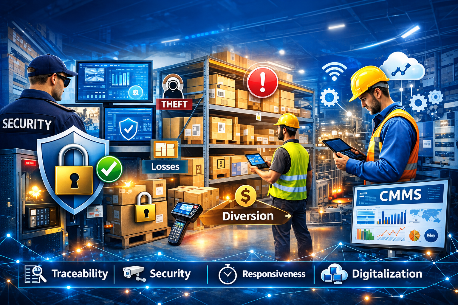 Gestion des actifs : sécuriser les stocks et les livraisons pour garantir performance et intégrité opérationnelle